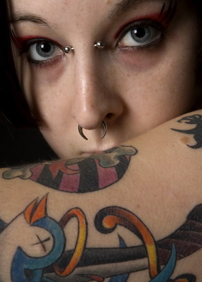 Kristina May's tatts